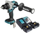 Makita Akku-Schrauber DDF 492 RT Akku Bohrschrauber 18 V 141 Nm Brushless + 2x...