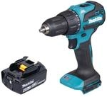 Makita Akku-Schlagbohrschrauber DHP 490 G1 18 V 65 Nm Brushless + 1x Akku 6,0 Ah -