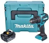 Makita Akku-Schlagbohrschrauber DHP 490 F1J 18 V 65 Nm Brushless + 1x Akku 3,0Ah +