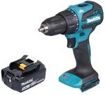 Makita Akku-Schlagbohrschrauber DHP 490 F1 18 V 65 Nm Brushless + 1x Akku 3,0 Ah -