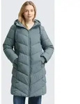 TOM TAILOR Steppmantel Jacken Puffer-Mantel mit Kapuze gr&uuml;n M (38)