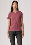 T-Shirt LEVI'S "TEE Minilogo", Damen, Gr. S (36), rosa (crushed berry cotton),