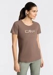 CMP Funktionsshirt WOMAN CO T-SHIRT f&uuml;r Erwachsene, mit sportlichem Stil,...