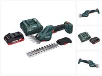 metabo Akku-Grasschere SGS 18 LTX Q Akku Gras und Strauchschere 18 V + 1x Akku...