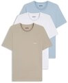 BOSS T-Shirt TShirtRN 3P Classic (Packung, 3-tlg) mit BOSS Stickerei
