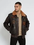 TOP GUN Lederjacke TG2023004