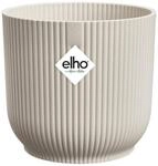 Elho Blumentopf Elho Blumentopf Vibes Fold Kunststoff leinenwei&szlig; &Oslash;
