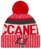 New Era Fleecem&uuml;tze NFL SIDELINE Bobble Tampa Bay Buccaneers