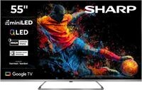 Sharp 4T-C55JPx QLED Mini LED-Fernseher (139 cm/55 Zoll, 4K Ultra HD, Smart-TV,