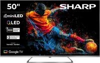 Sharp 4T-C50JPx QLED Mini LED-Fernseher (126 cm/50 Zoll, 4K Ultra HD, Smart-TV,