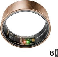 Ultrahuman Activity Tracker Smartring AIR - Gr&ouml;&szlig;e 8, Schlaf- und Fitness-Tracker