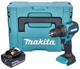 Makita Akku-Schrauber DDF 490 T1J 18 V 65 Nm 1/2" + 1x Akku 5,0 Ah + Makpac -...