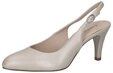 Caprice Pumps Leder . Slingpumps silberfarben 36 EU