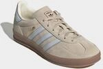 Sneaker ADIDAS ORIGINALS "GAZELLE INDOOR", Damen, Gr. 41, beige (wonder beige, halo