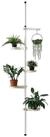 en.casa Blumenst&auml;nder, Aero Teleskop Blumenregal 110-305cm, 8kg je Fach