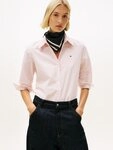 Tommy Hilfiger Hemdbluse ESS POPLIN REGULAR SHIRT Langarm, Regular Fit