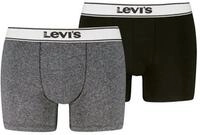 Levi's&reg; Boxer LEVIS MEN VNTG HTR BOXER BRIEF 2P (2er Pack) ohne Eingriff, uni,