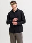 Jack & Jones Langarmhemd JJESUMMER LINEN BLEND SHIRT L/S SN Baumwollmischung, regular