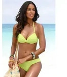 s.Oliver Push-Up-Bikini-Top Spain, in Wickeloptik gr&uuml;n 32