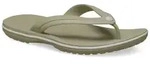 Crocs Zehensandalen Crocband Flip meteorgr&uuml;n - 1 Paar Badeschuh