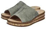 Rieker Pantolette Keilabsatz, Sommerschuh, modische Keilsohle