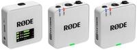 R&Oslash;DE Rode Mikrofon-Funksystem Wireless GO Gen 3 Weiss Digitales Aufnahmeger&auml;t...
