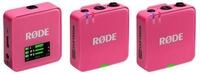 R&Oslash;DE Rode Mikrofon-Funksystem Wireless GO Gen 3 Pink Digitales Aufnahmeger&auml;t...