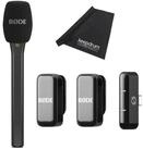 R&Oslash;DE Rode Mikrofon-Funksystem Wireless Micro USB-C Interview Set. Digitales