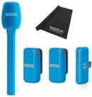 R&Oslash;DE Rode Mikrofon-Funksystem Wireless Micro USB-C Interview Set Blau. Digitales