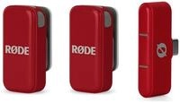 R&Oslash;DE Rode Wireless Micro Drahtloses Mikrofon-System USB-C Rot Digitales
