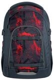 coocazoo Schulranzen Schulrucksack MATE Broken Black (1 St&uuml;ck), ergonomisch,