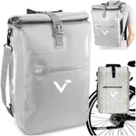 Valkental Fahrradtasche Gep&auml;cktr&auml;gertasche, Rucksack und Umh&auml;ngetasche, 3in1 -