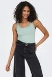 Tanktop ONLY "ONLSARA &ndash; Tanktop mit Spitzendetail am Ausschnitt", Damen, Gr. XS,