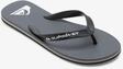 Zehentrenner QUIKSILVER "MOLOKAI CORE", Herren, Gr. 46, grau, Synthetik, Schuhe