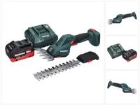 metabo Akku-Grasschere SGS 18 LTX Q Akku Gras und Strauchschere 18 V + 1x Akku 5,5 Ah