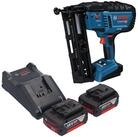 Bosch Professional Stauchkopfnagler GNH 18V-64-2 M Professional 18 V + 2x Akku...