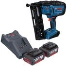 Bosch Professional Stauchkopfnagler GNH 18V-64-2 M Professional 18 V + 2x Akku...