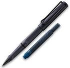 LAMY Tintenroller LAMY Tintenroller Safari Stahl Schwarz ROLL-INK F&uuml;ller ergonomisch