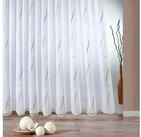Weckbrodt Gardine VIVIEN (1 St), Smokband, halbtransparent, Voile, echte...