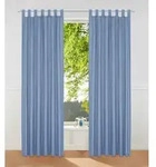 OTTO home Vorhang Parry, Schlaufen, 2er Set, blickdicht, Topseller (2 St), Schlaufen,