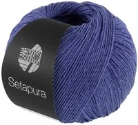 LANA GROSSA SETAPURA H&auml;kelwolle, 200 m (angenehm weiches, mattes Seidengarn), 50 g