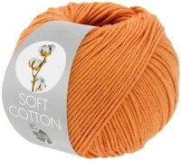 LANA GROSSA SOFT COTTON H&auml;kelwolle, 140 m (weiches, vielseitiges Garn f&uuml;r...