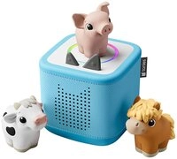 tonies Toniebox 2 Starter Set My First Tonies Bauernhof Lautsprecher (Bluetooth,