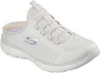 Sabot SKECHERS "SUMMITS-SIMPLY SWEET", Damen, Gr. 39, wei&szlig; (natur), Textil, Schuhe