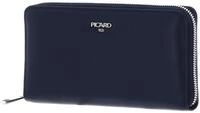 Picard Geldb&ouml;rse Zip Around Wallet, aus echtem Rindsleder