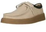 Clarks Torview Schn&uuml;rschuh mit angenehm weicher D&auml;mpfung beige 42,5 EU
