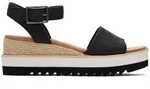 TOMS Diana Wedge Sandalen Plateausandale schwarz 40