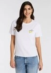 HUGO Pyjamaoberteil aus Stretch-Jersey mit Logo-Artwork, Rundhals, regular fit