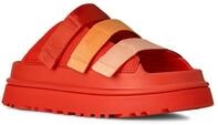 UGG GOLDENGLOW SLIDE Pantolette, Plateauschuh, Sandale, Flats mit Fu&szlig;bett