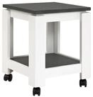 HAKU Beistelltisch Beistelltisch granitoptik wei&szlig;-Sofatisch MDF-B 35 x H 45 x...